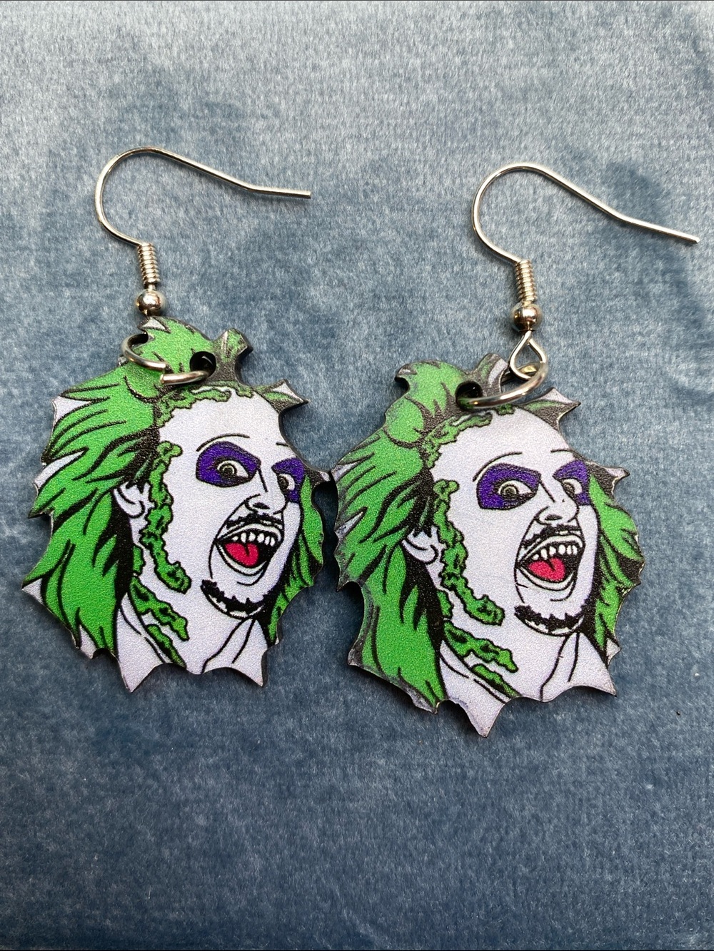 Beetlejuice  Art Print Earrings – acrylic